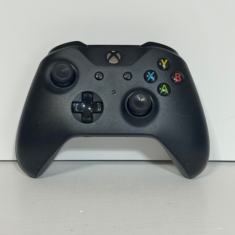 Microsoft Xbox One wireless controller model 1708 black genuine